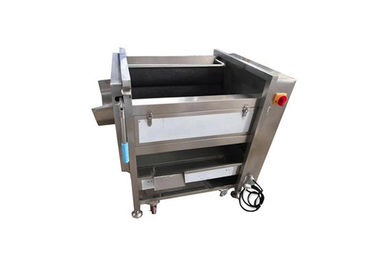 เครื่องปอกแครอทมันฝรั่งมันเทศป้องกันการกัดกร่อน 1.5KW 380V