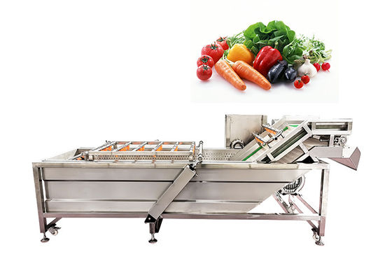500kg / H 3.75KW SUS 304 เครื่องซักผ้าแอปริคอทขึ้นฉ่าย