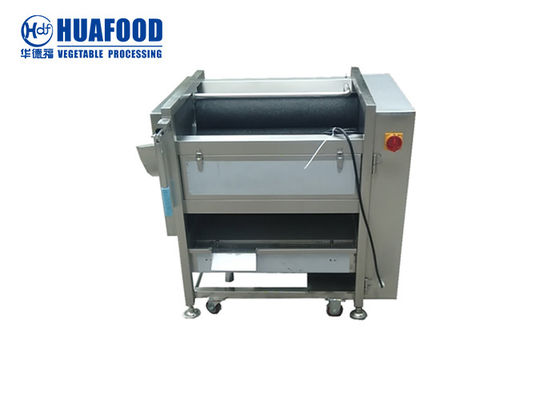 เครื่องปอกแครอทมันฝรั่งมันเทศป้องกันการกัดกร่อน 1.5KW 380V