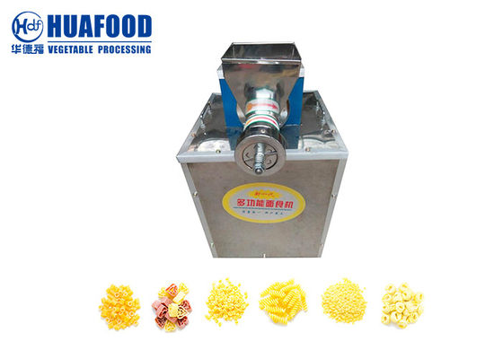 SUS Macaroni Pasta อุปกรณ์การผลิตเครื่องแปรรูปพาสต้า