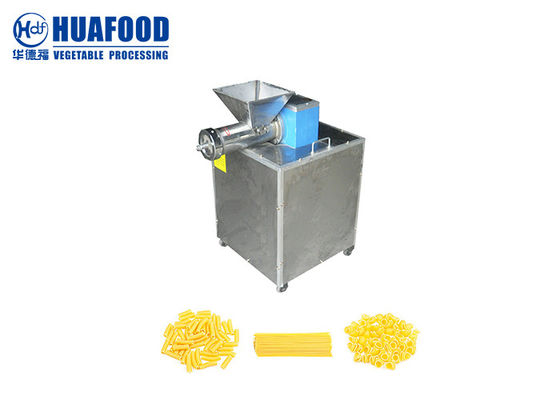 SUS Macaroni Pasta อุปกรณ์การผลิตเครื่องแปรรูปพาสต้า