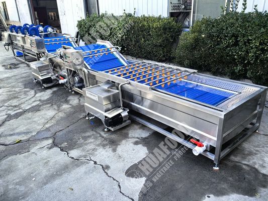 เครื่องซักผักและผลไม้ที่มีขนนกและความดัน 220V